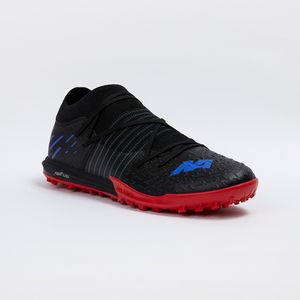 ZAPATILLAS NEW ATHLETIC FOOTBALL AGIFUG44 NEGRO CON ROJO JUVENIL