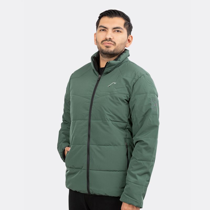 Casaca verde best sale militar hombre