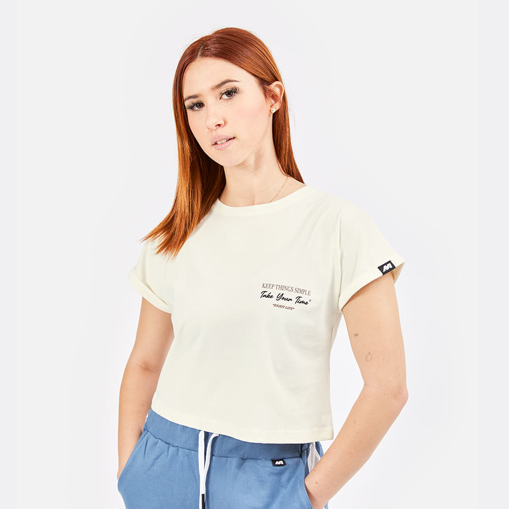 Ropa New Athletic Polo Rossy Beige Para Mujer