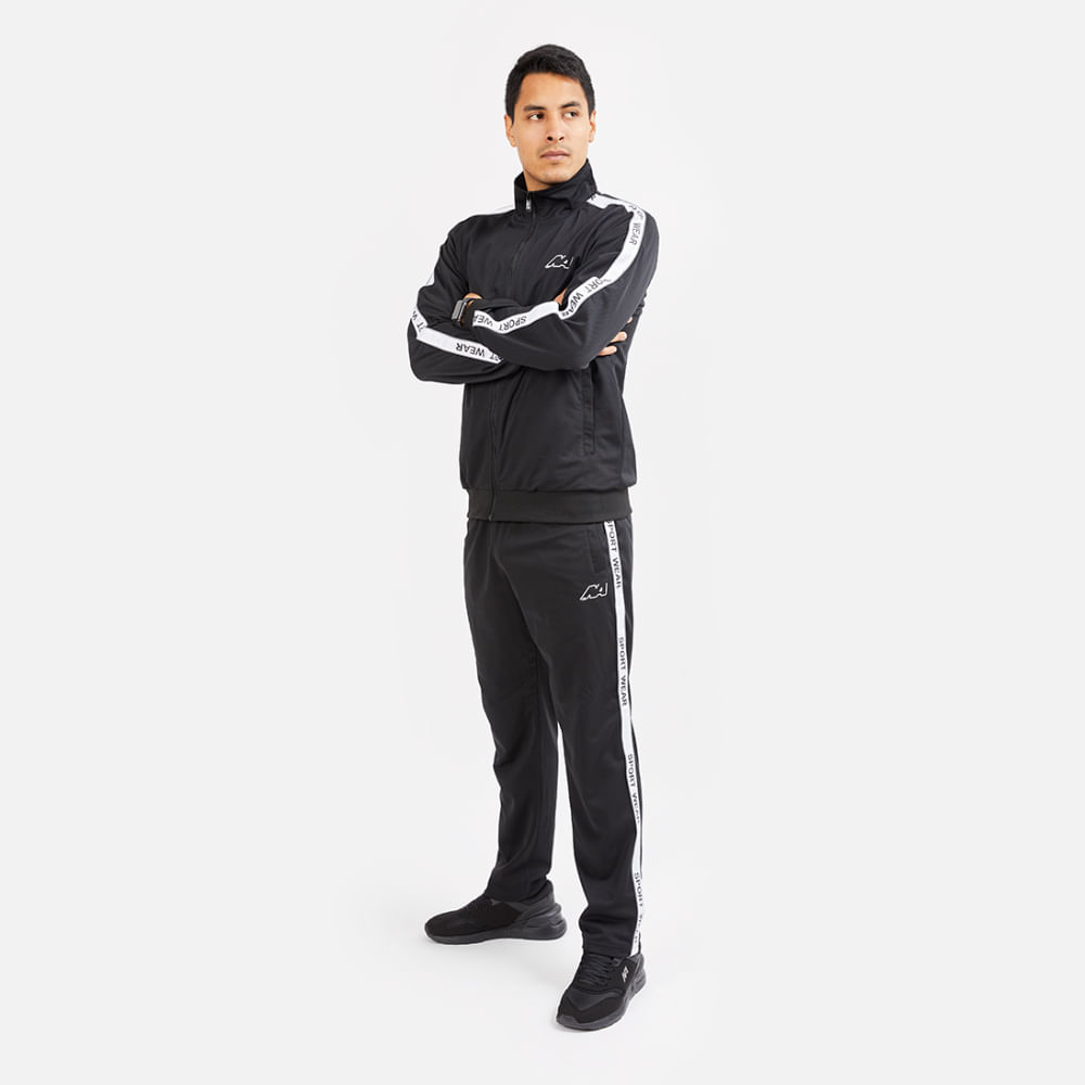 Ropa New Athletic Buzo Sportwear15 Negro Para Hombre