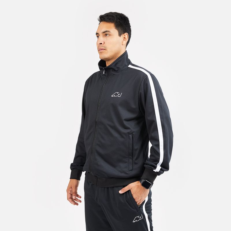 ROPA NEW ATHLETIC BUZO SPORT17 NEGRO PARA HOMBRE