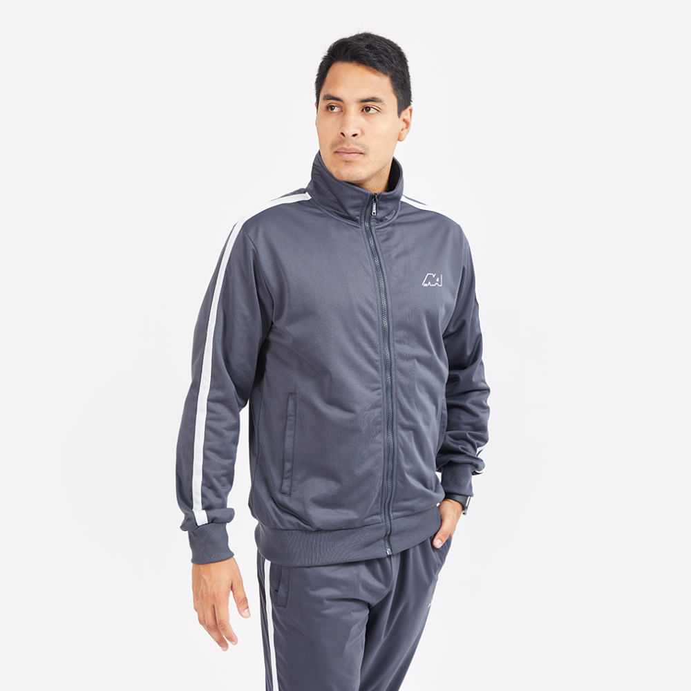 ROPA NEW ATHLETIC BUZO SPORT17 GRIS OSCURO PARA HOMBRE