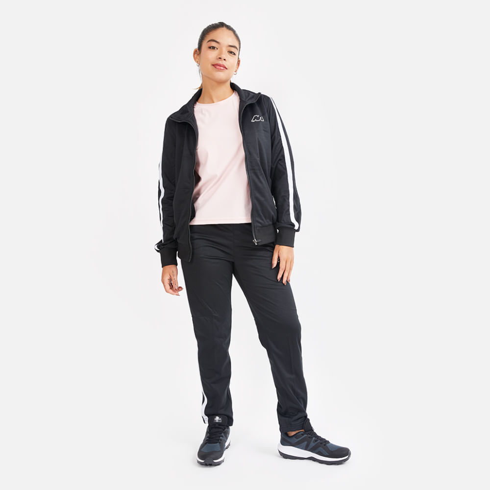 Ropa New Athletic Buzo Sport18 Negro Para Mujer