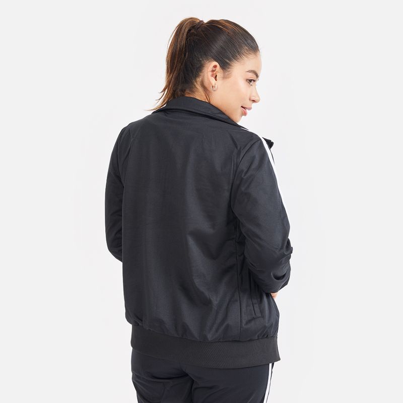 ROPA NEW ATHLETIC BUZO SPORT18 NEGRO PARA MUJER