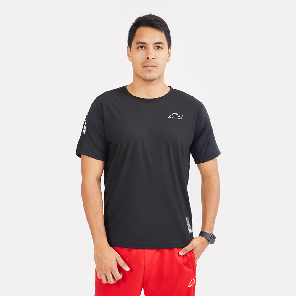 Ropa New Athletic Polo Beat48 Negro Para Hombre