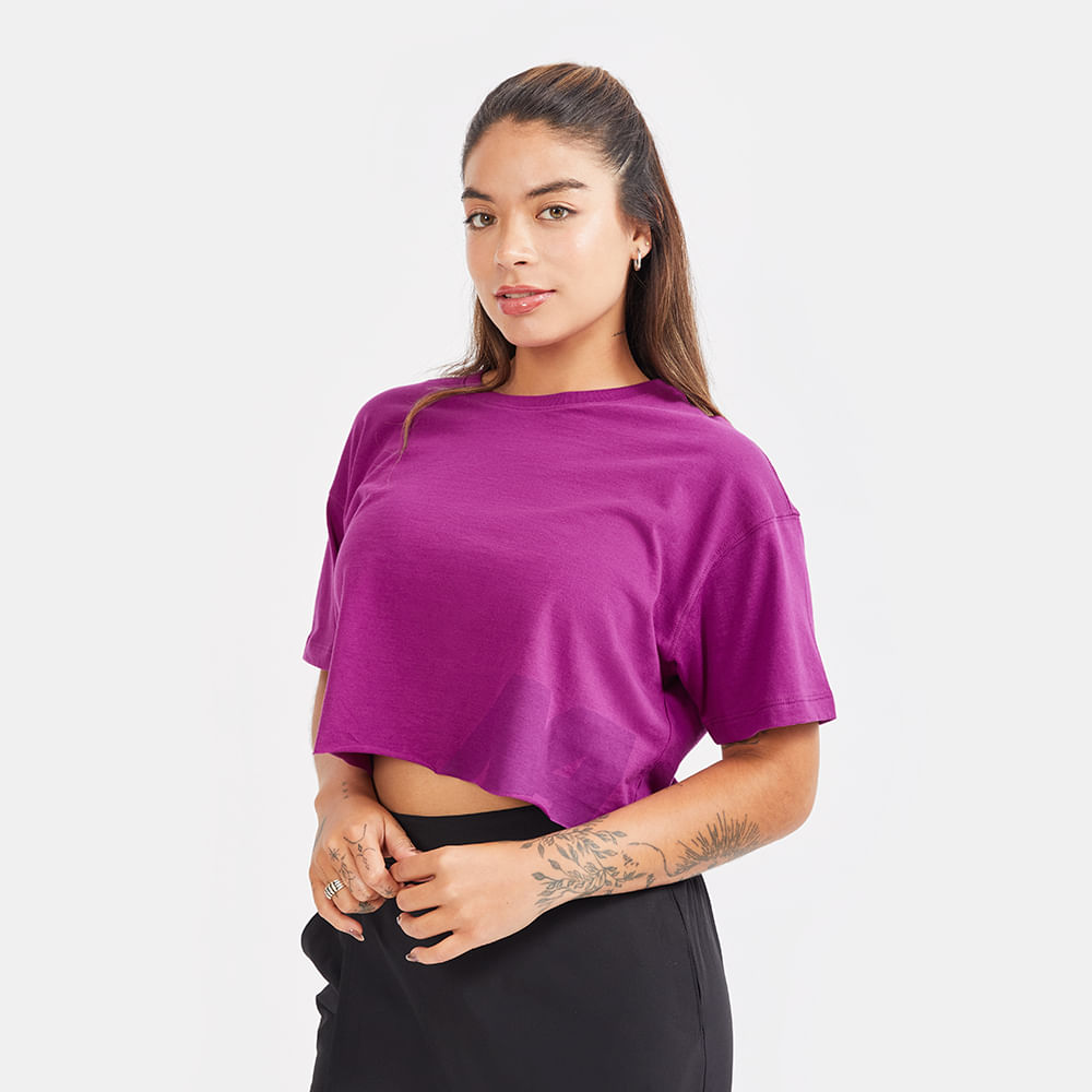 Ropa New Athletic Polo Crop Kayla Barnie Para Mujer