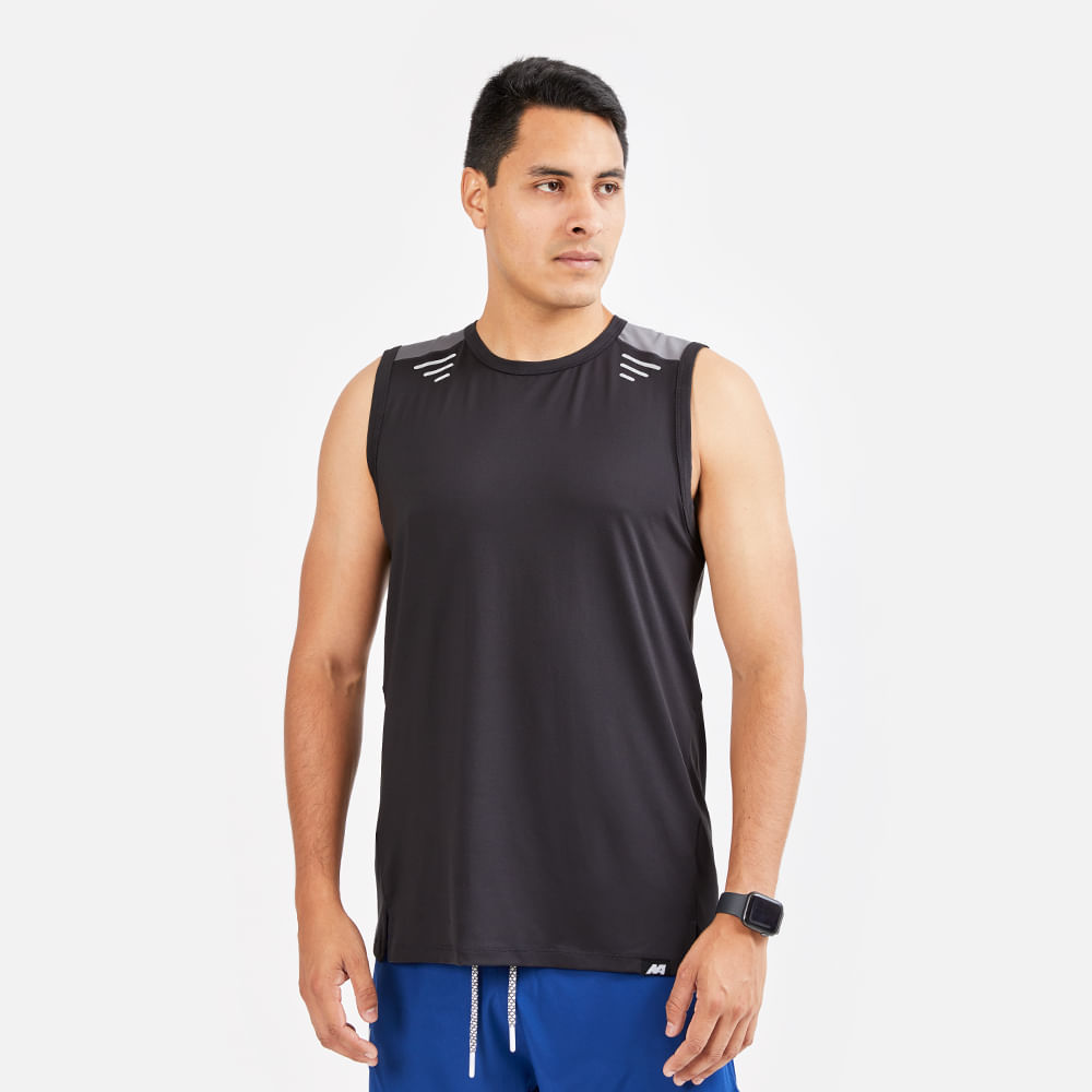 Bvd New Athletic Ronald Negro Con Gris Hombre