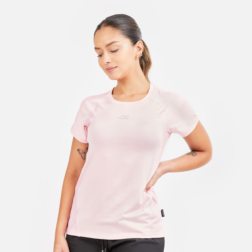 Ropa New Athletic Polo Sania Rosado Bebe Para Mujer