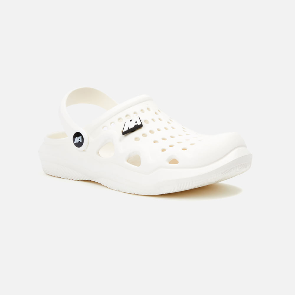 Sandalias New Athletic Clogy Blanco Para Mujer