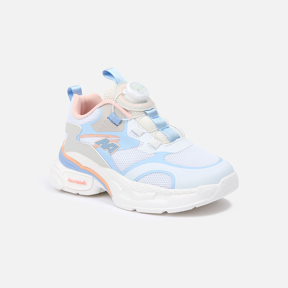 Zapatillas New Athletic Lifestyle Teens Streed108 Para Niña