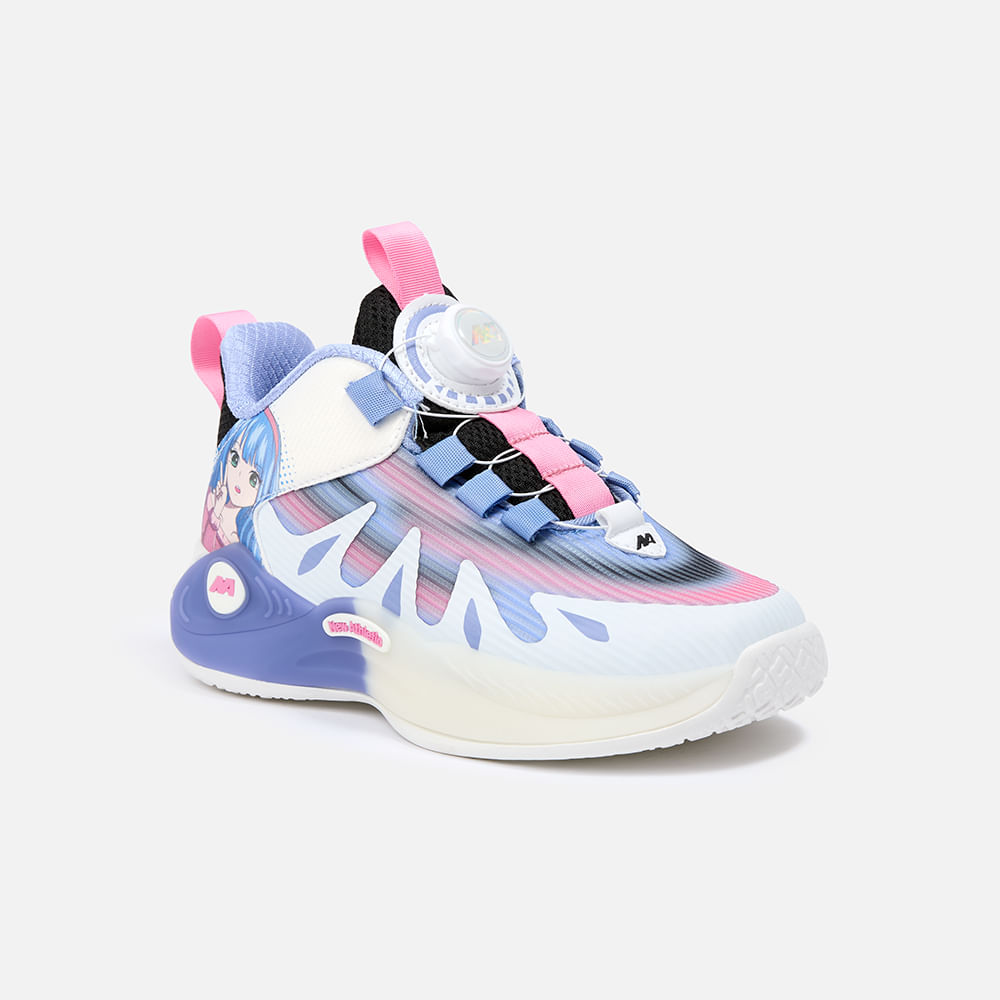 Zapatillas New Athletic Lifestyle Teens Streed115 Para Niña