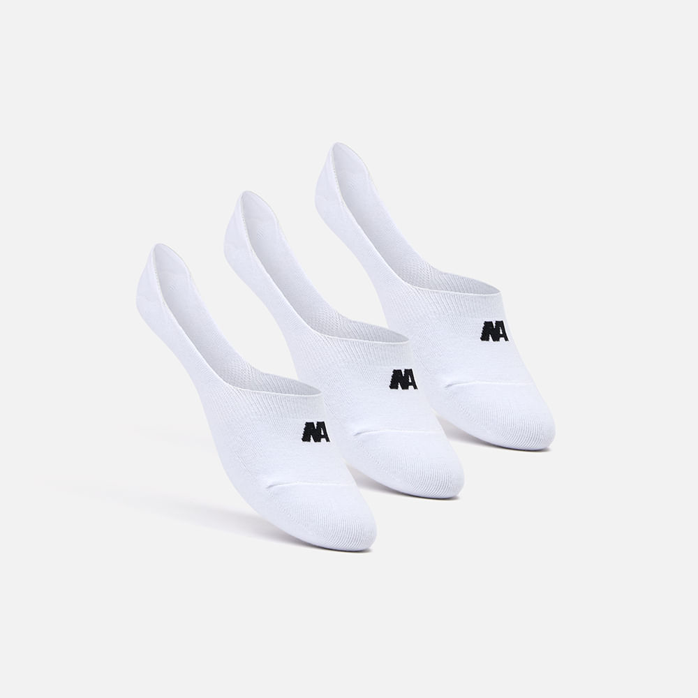 Medias Pack De 3 New Athletic Invisible05 Mujer