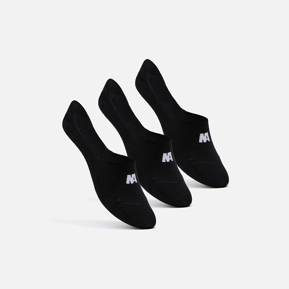 Medias Pack De 3 New Athletic Invisible05 Mujer