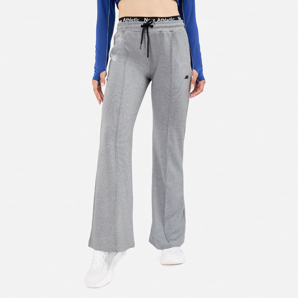 Pantalón New Athletic Dina Gris Mujer
