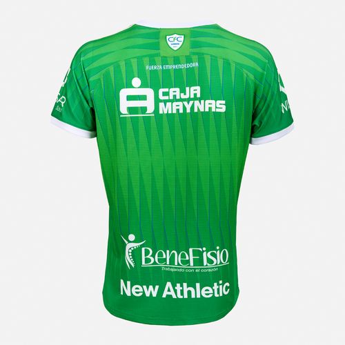 Camiseta Comerciantes FC Oficial Verde Con Blanco Hombre