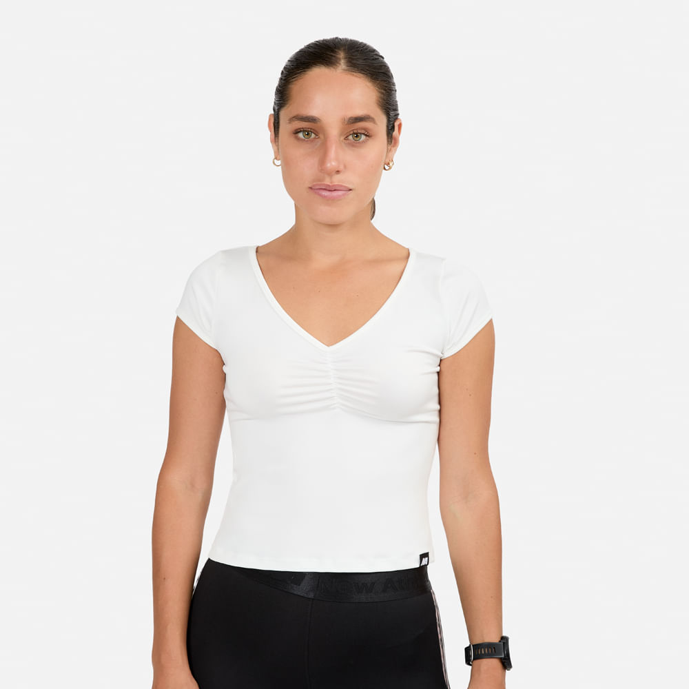 Polo Mc New Athletic Gaby Blanco Mujer