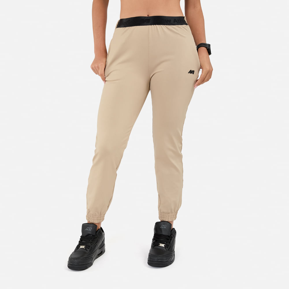 Pantalón New Athletic Ailen Beige Mujer