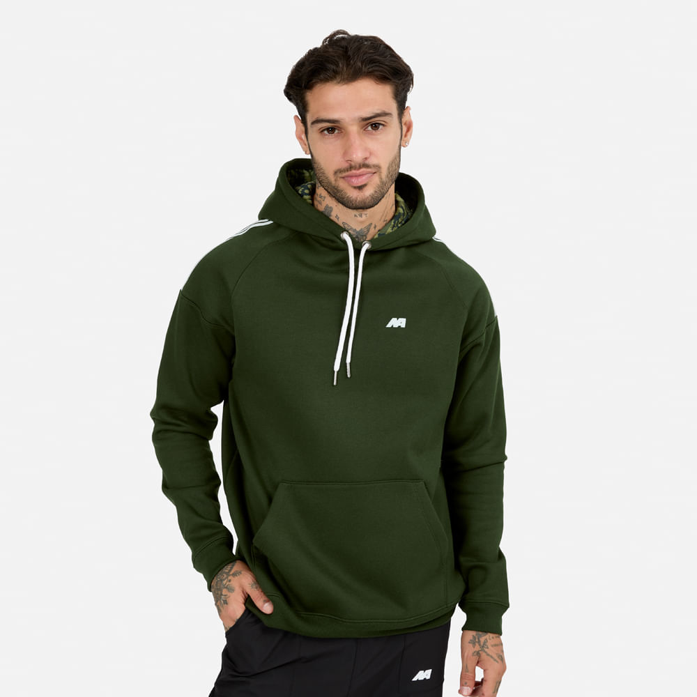 Polera New Athletic Ezio Verde Oscuro Hombre