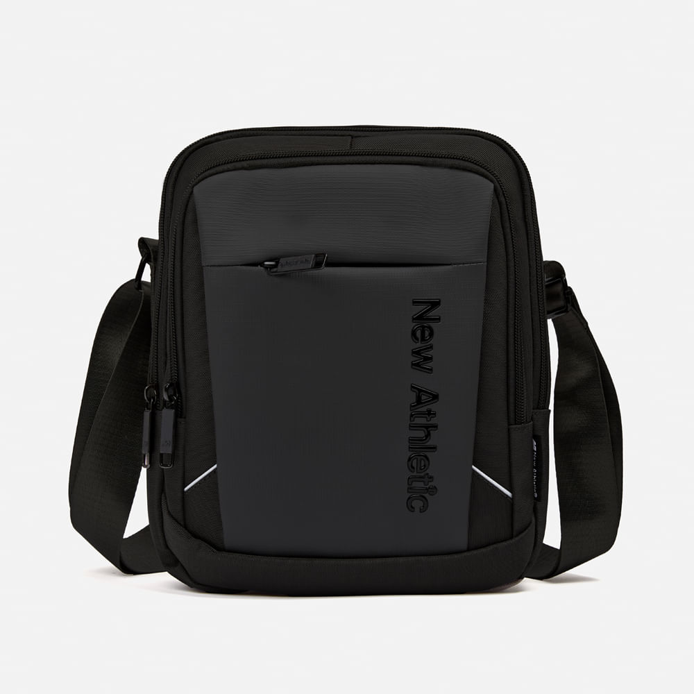 Morral New Athletic Kyver12 Negro Con Plomo Unisex