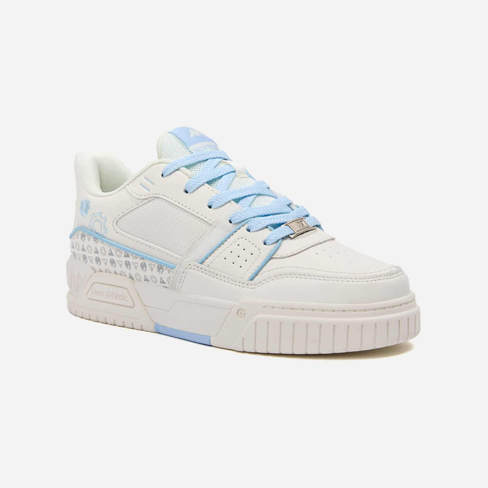 Zapatillas New Athletic Skateboarding Square100 Mujer