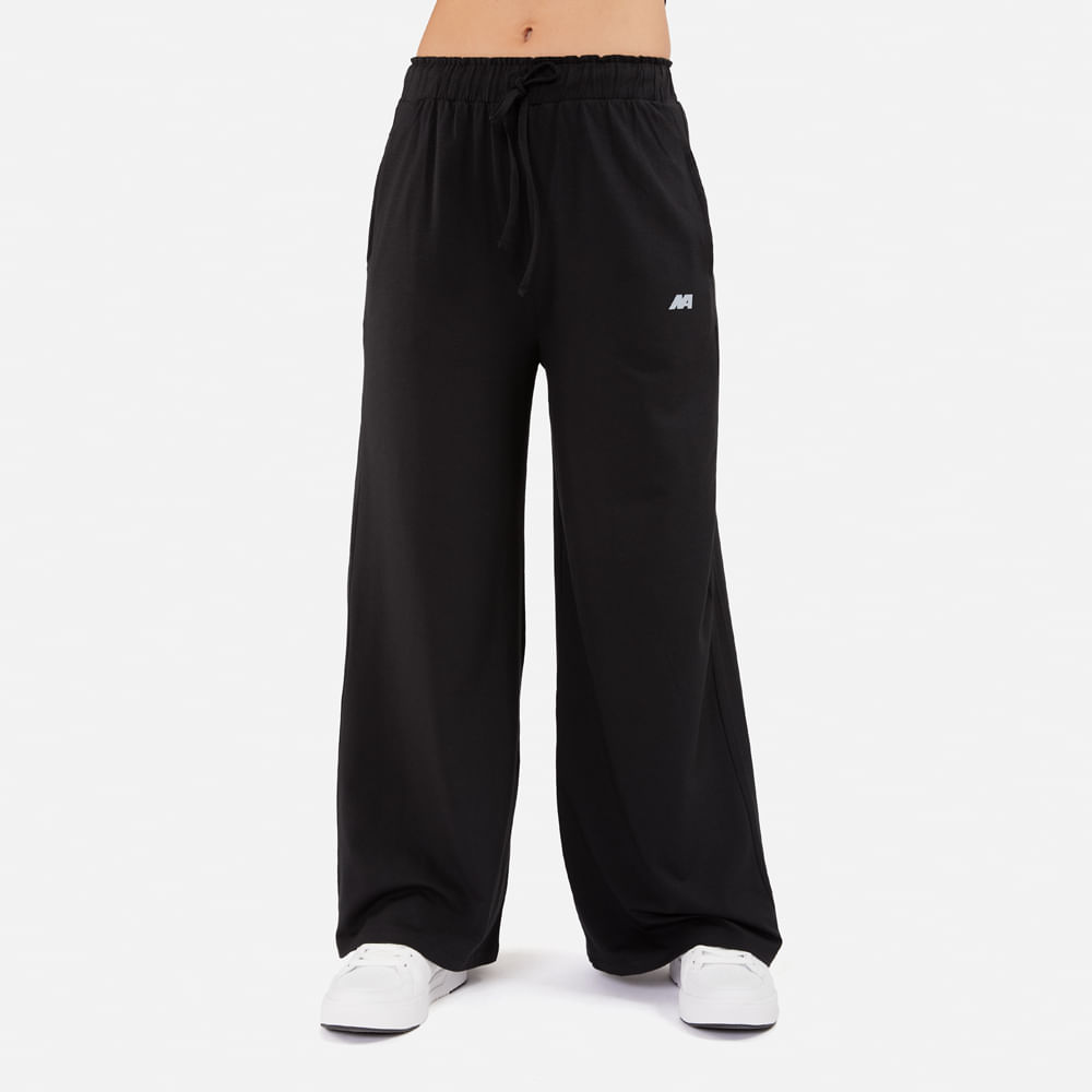 Pantalón New Athletic Nancy Negro Mujer