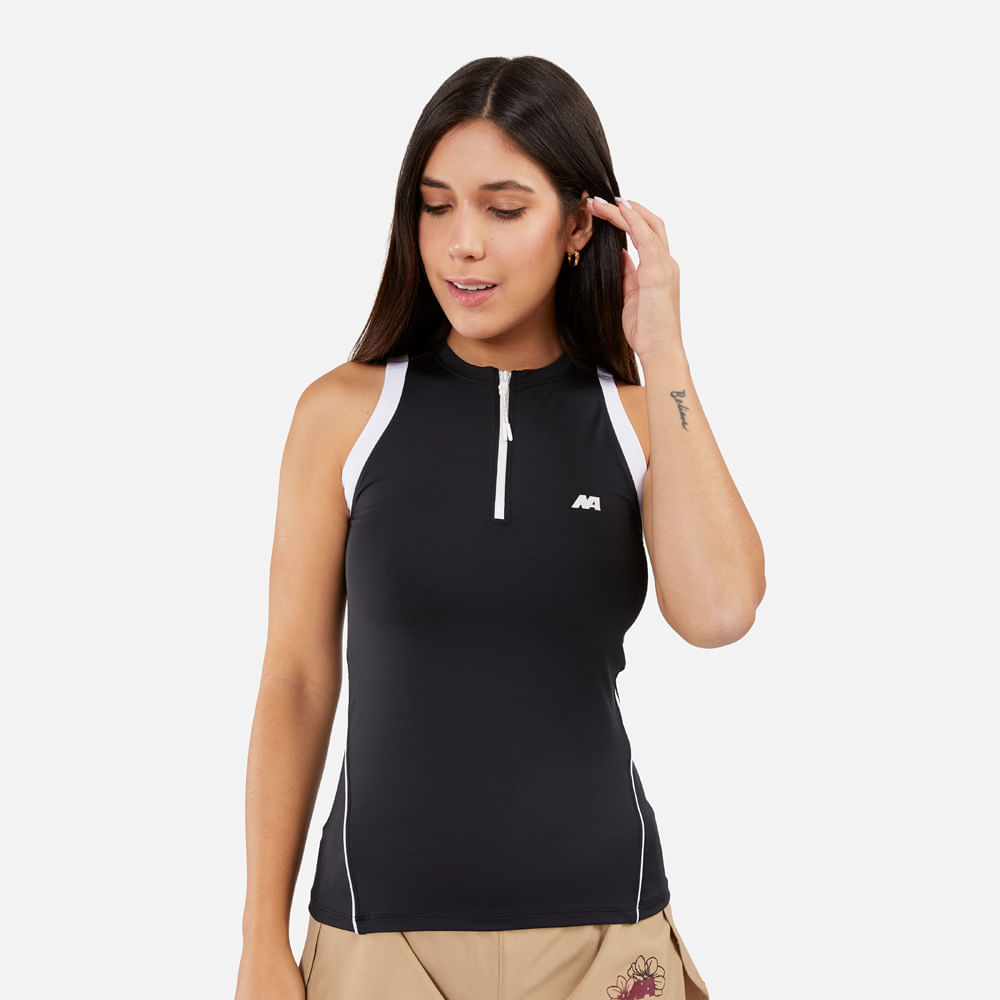 Bvd New Athletic Velka Negro Con Blanco Mujer