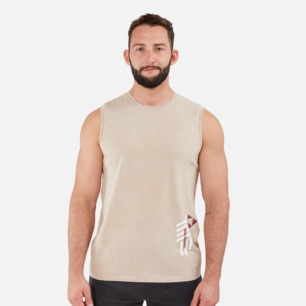Bvd New Athletic Nelson Beige Con Crema Hombre