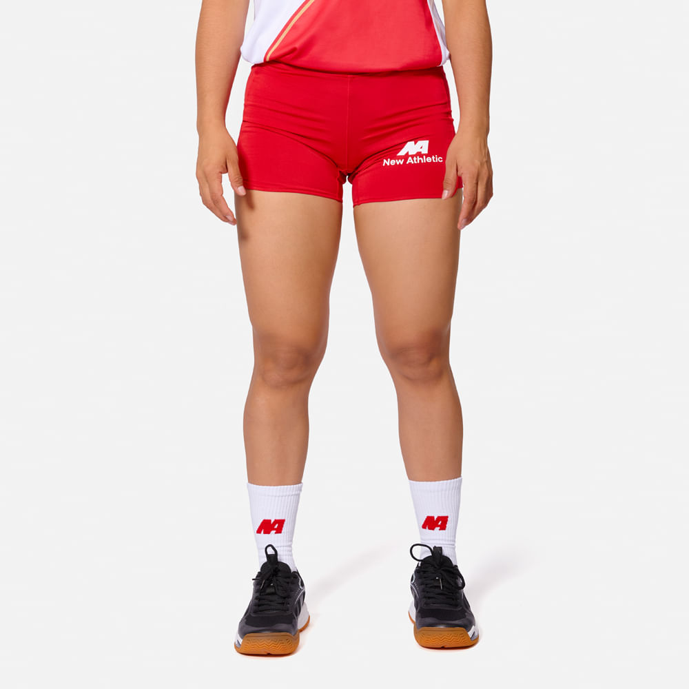 Short Biker Vóley New Athletic FPV 2026 para Mujer
