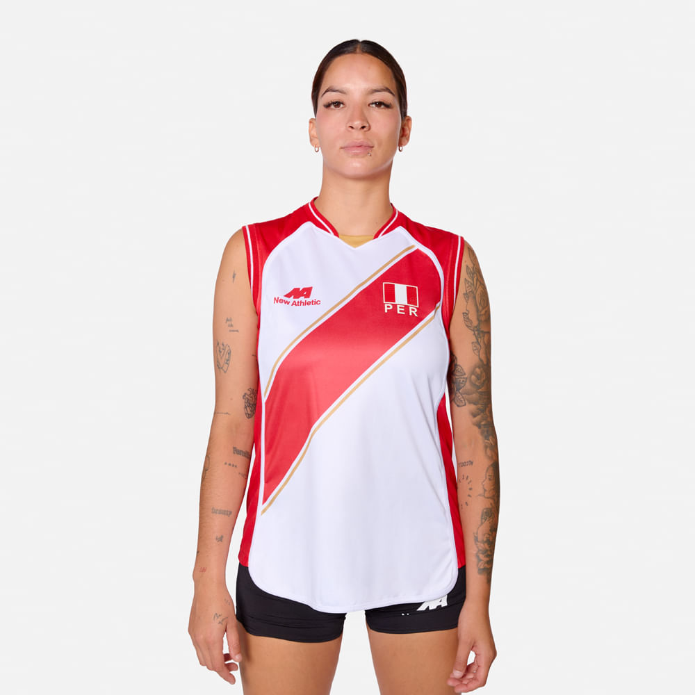 Camiseta Oficial Vóley New Athletic FPV 2026 para Mujer