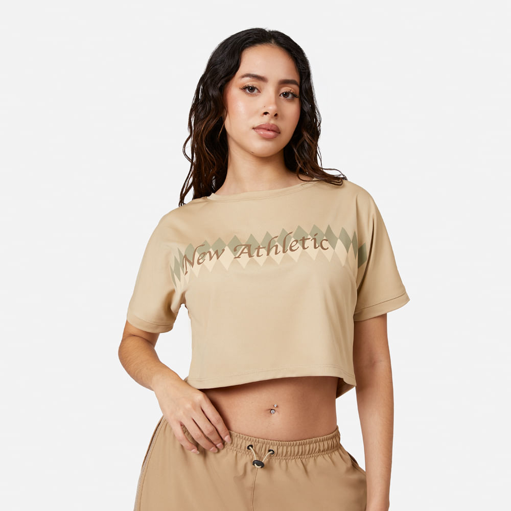 Ropa Urbana New Athletic Crop Jazmine 024-2121 para Mujer