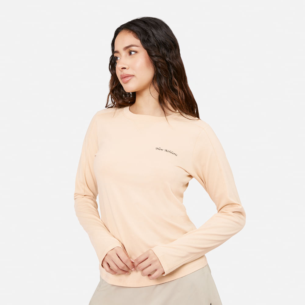 Ropa Urbana New Athletic Polo ML Loreta 007-2121 para Mujer